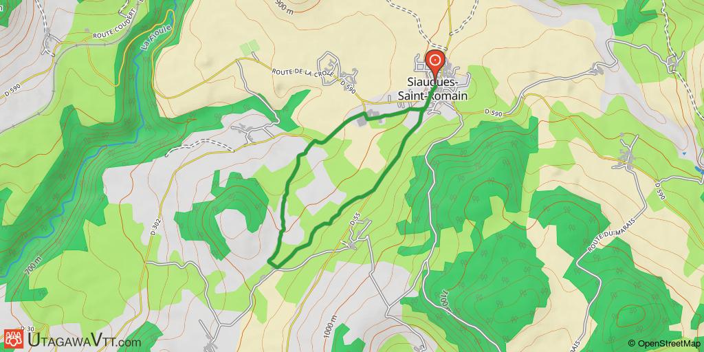 Espace VTT-FFC des gorges de l'Allier - Circuit N°14 : Le Breuil