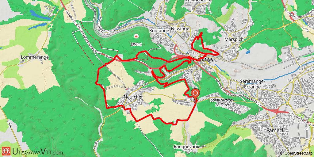 Petit huit autour d'Hayange