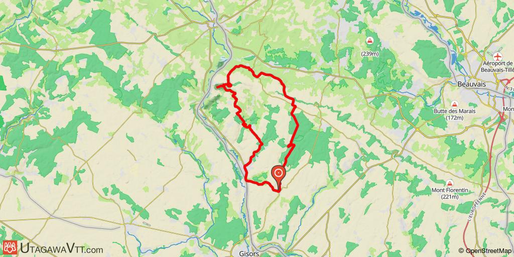 Tour au sud du Pays de Bray - Saint-Germer-de-Fly