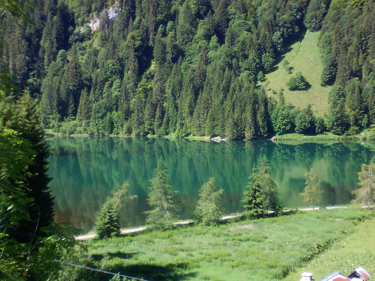 La boucle du lac des Plagnes