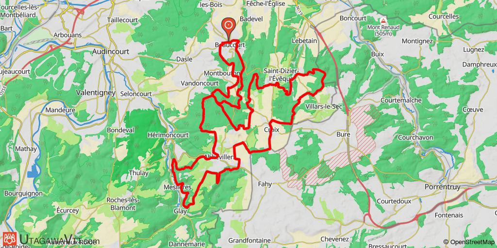 Beaucourt : La MTB