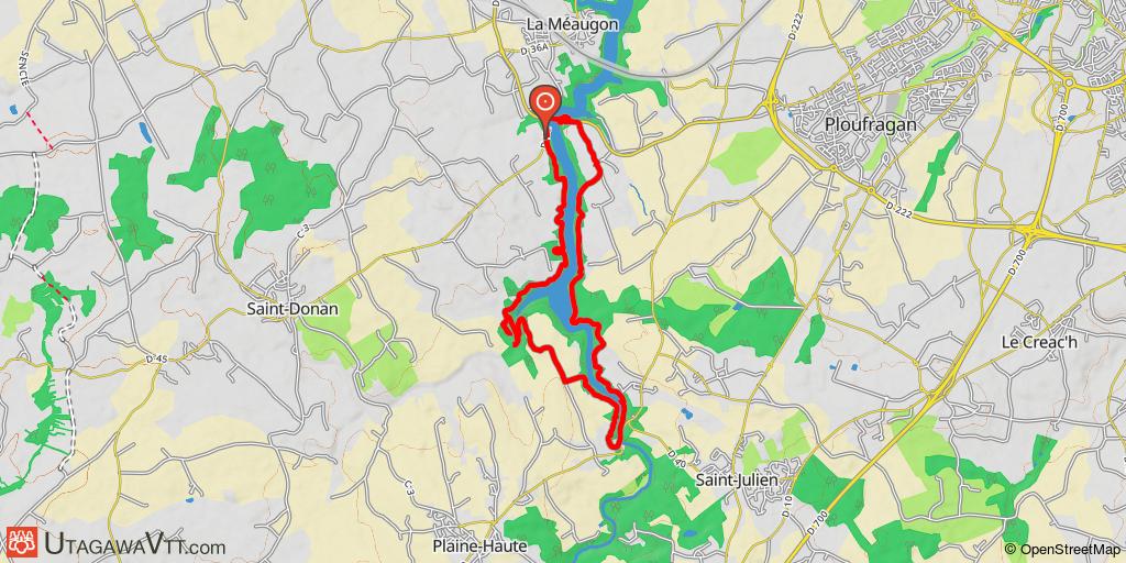 Tour de la retenue du Gouët