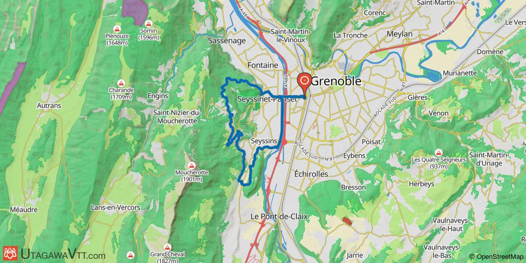 Tour sans Venin par Comboire et voie du tram