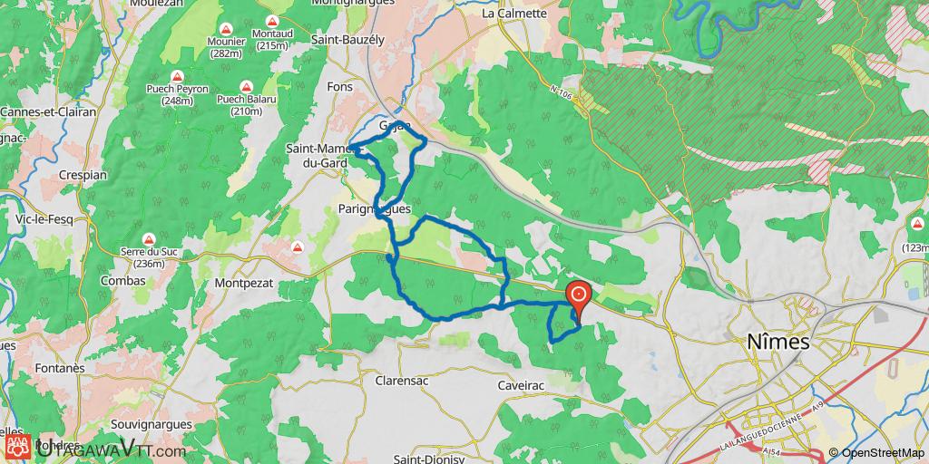 Rando dans la garrigue - Version 4