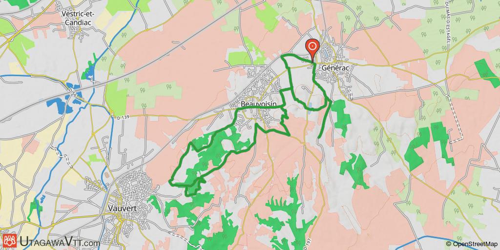 Autour de Générac - Version 4