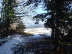 Arrivée au belvédère du Peu