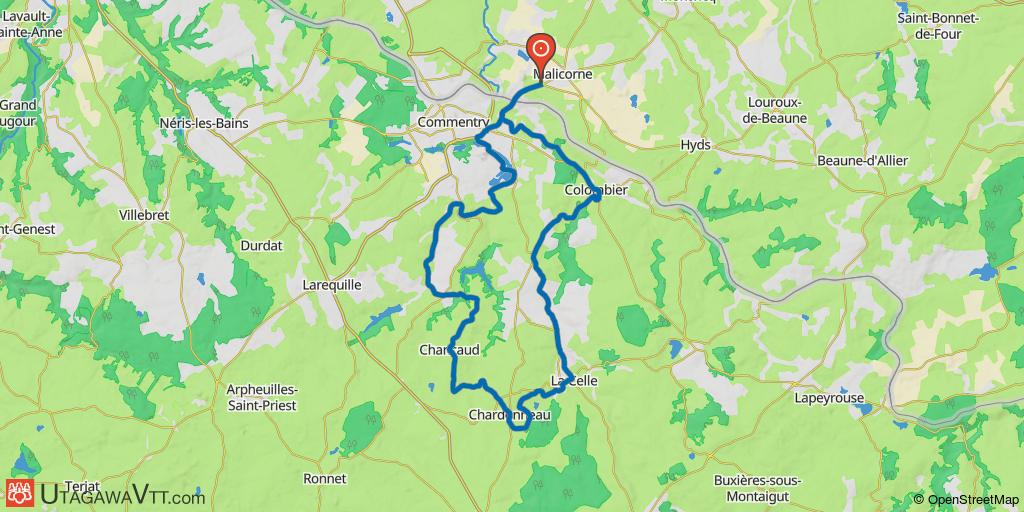 Commentry : Rando du bocage