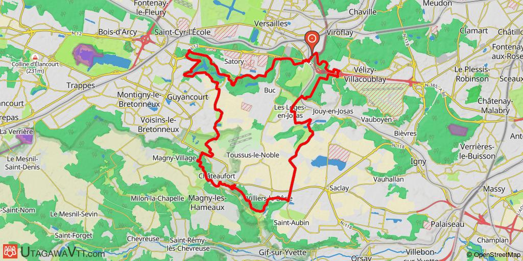 Rallye d'hiver de Versailles 2008 - 40 km