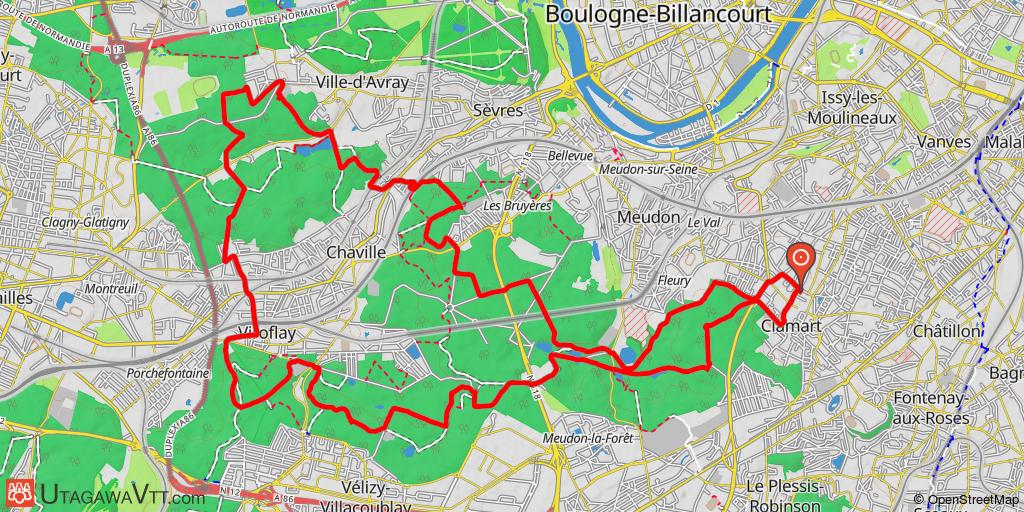 Clamart - Meudon - Fausse Repose
