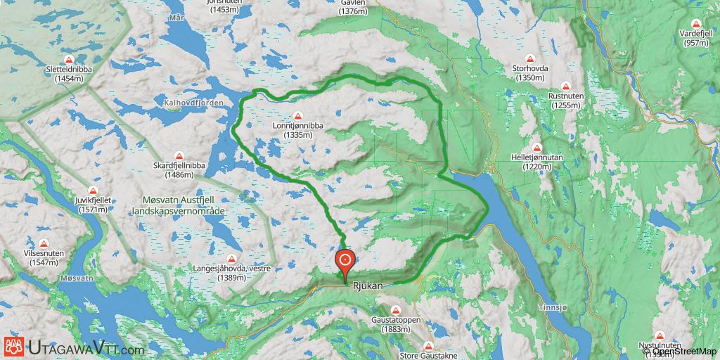 Rjukan : Traversée du plateau de la Hardangervidda
