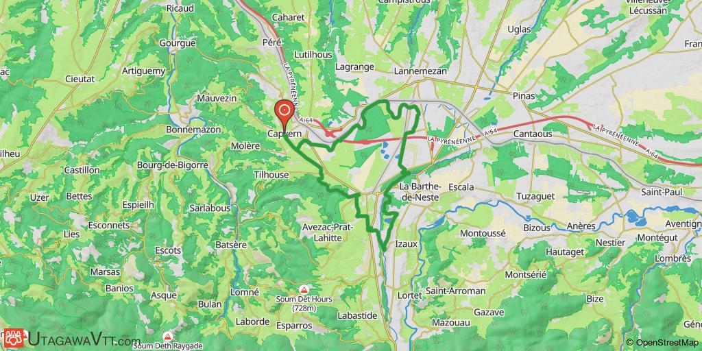 Le long du canal de la Neste depuis Capvern