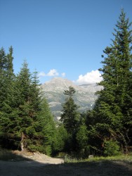 dans la montée de Bramanette