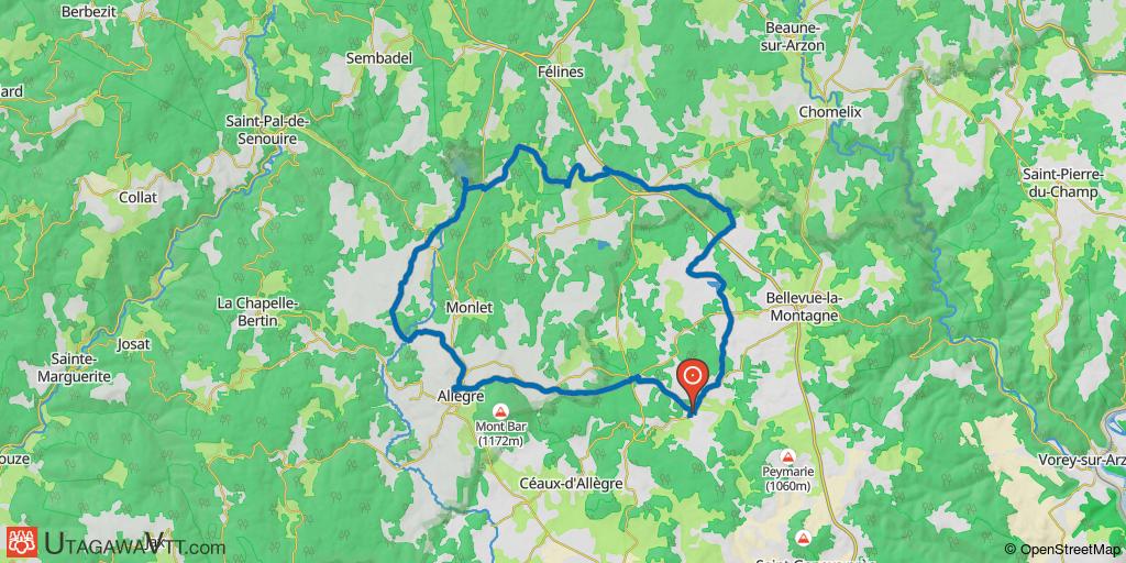Les Vialles et l'étang de Malaguet