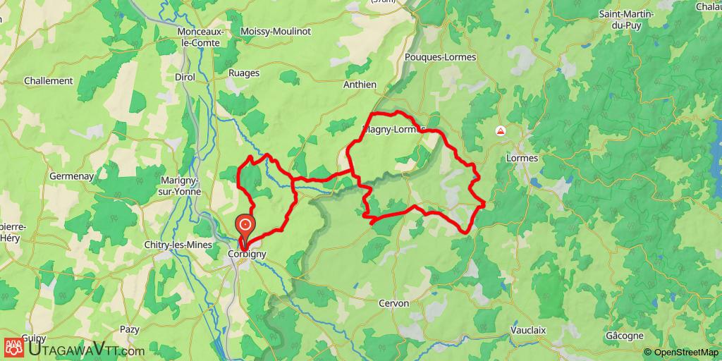 Aux portes du Morvan entre Corbigny et Lormes