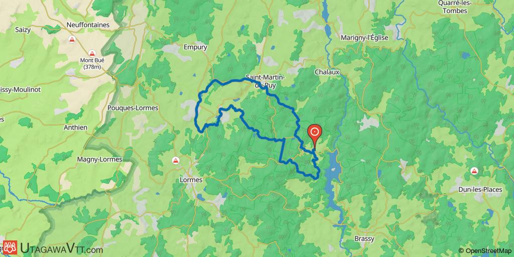 Plainefas – Circuit 8 – Saint-Martin-du-Puy - Jourland