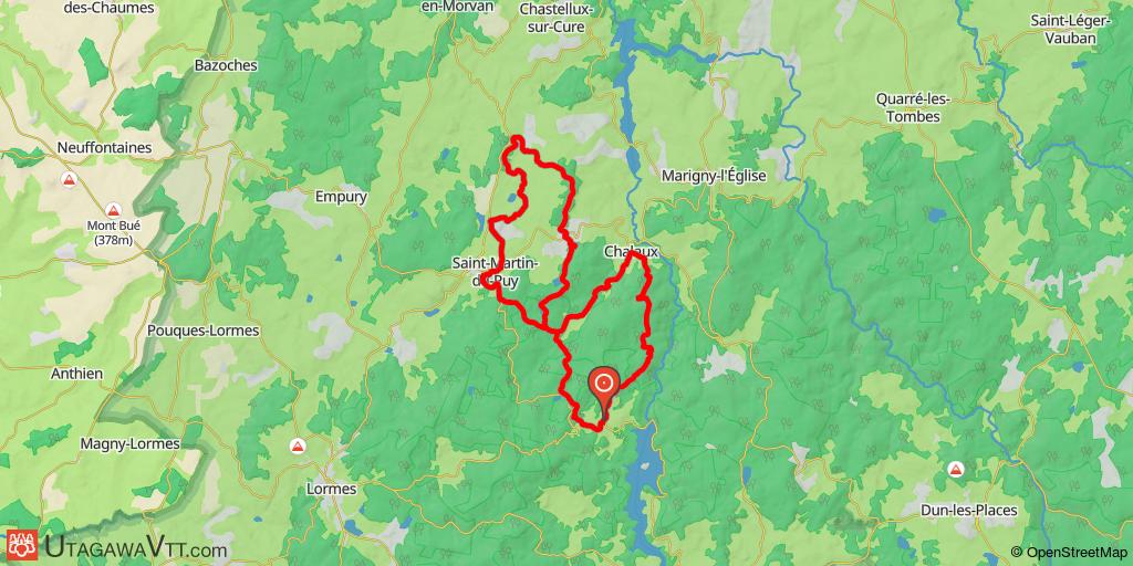Plainefas – Circuit 9 – St-Martin-du-Puy - Vésigneux - Chalaux