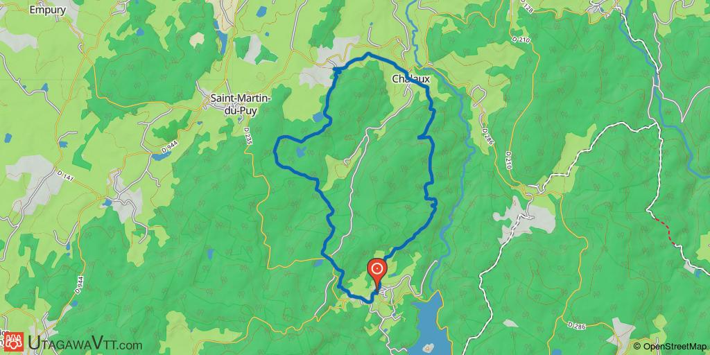 Plainefas – Circuit 10 – Montcrecon - Chalaux