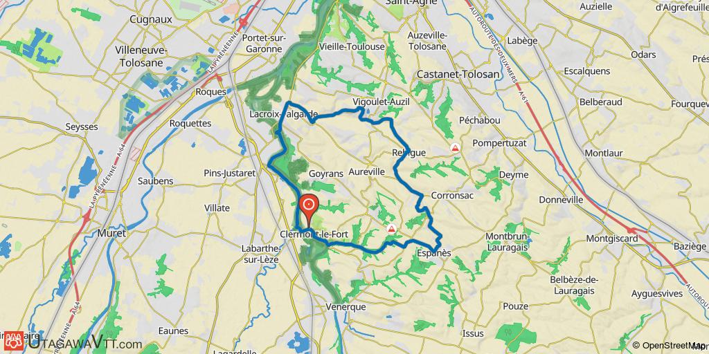 Randonnée sur les coteaux toulousains