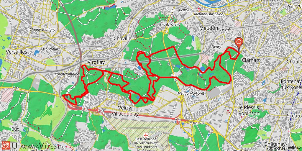 Bois de Clamart - Forêt de Meudon