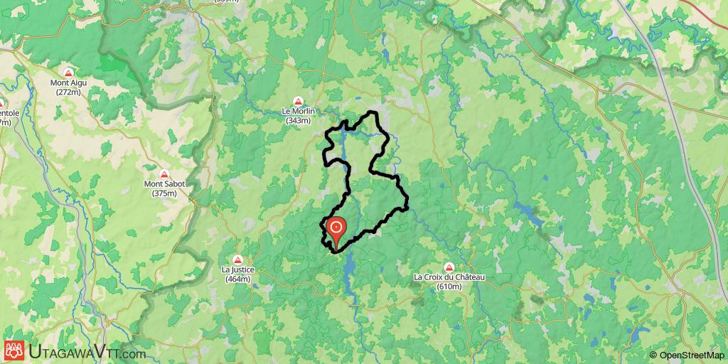 Plainefas – Circuit 23 – Barrage du Crescent - Les îles Menéfrier