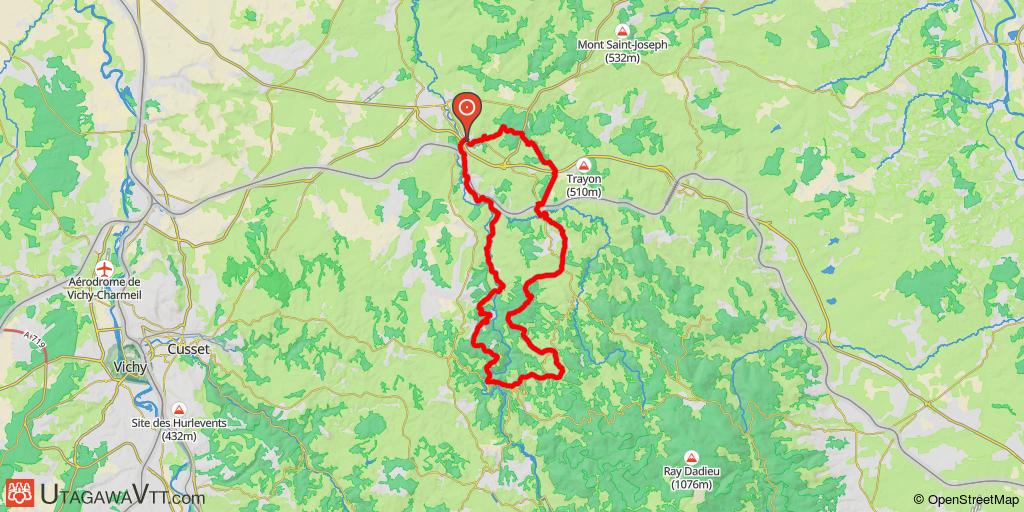 De Saint-Prix à Châtel-Montagne - La vallée de la Besbre