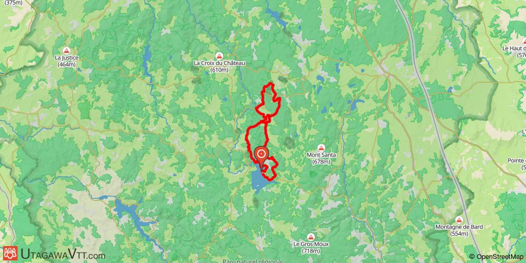 Rando Activital aux Settons - 32 km