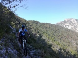 Descente vers Castellane