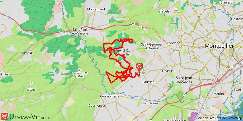 Rando de Pignan 2018 - 42 km