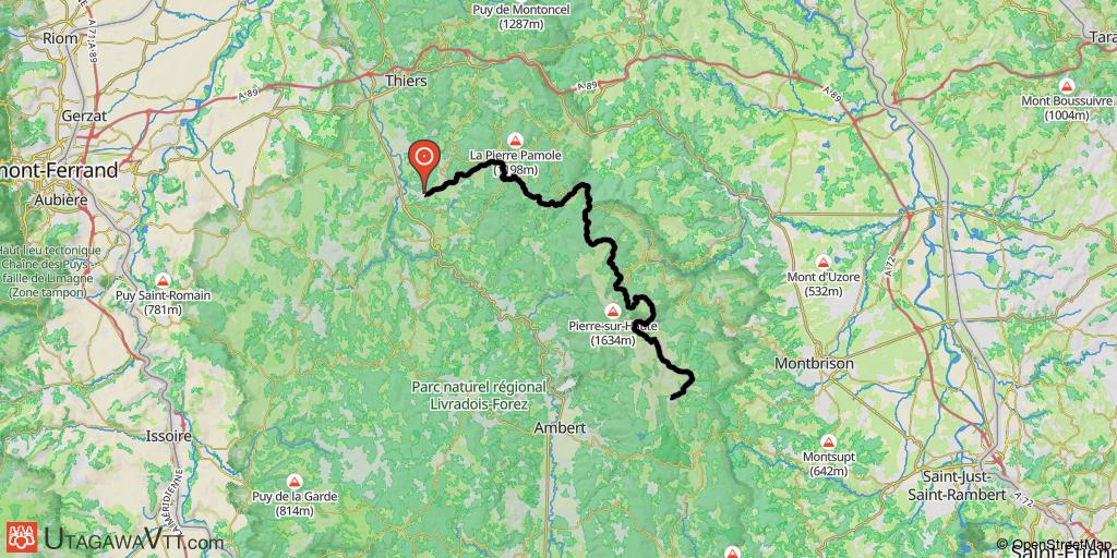 Transforézienne J1 - 62 km