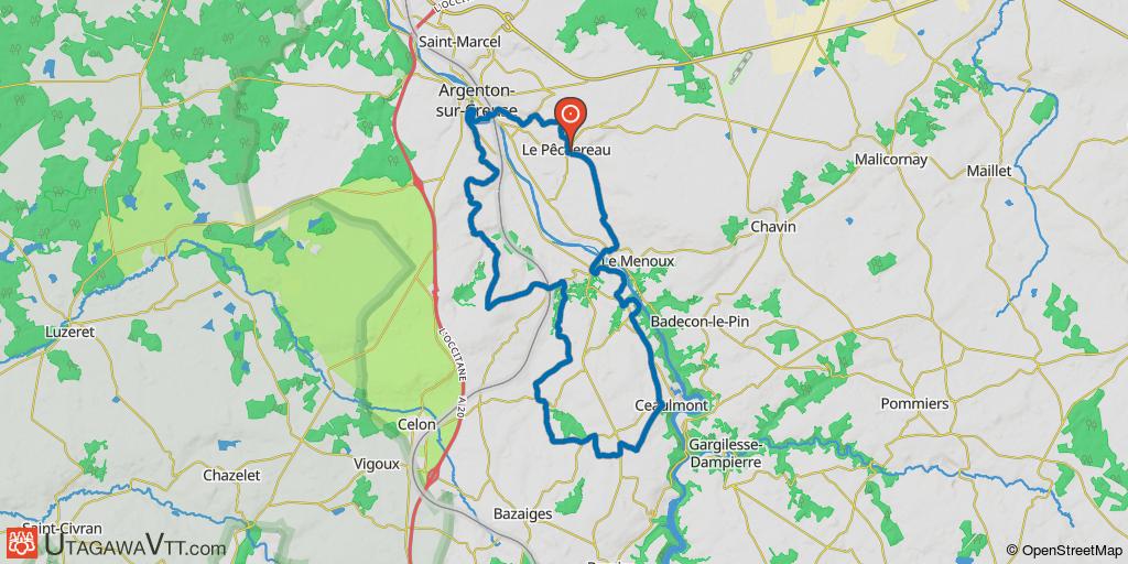 Autour d'Argenton et Ceaulmont