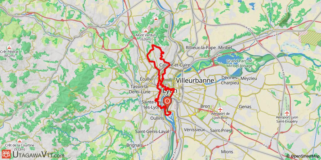Lyon Free Bike 2018 - Parcours L - 50 km
