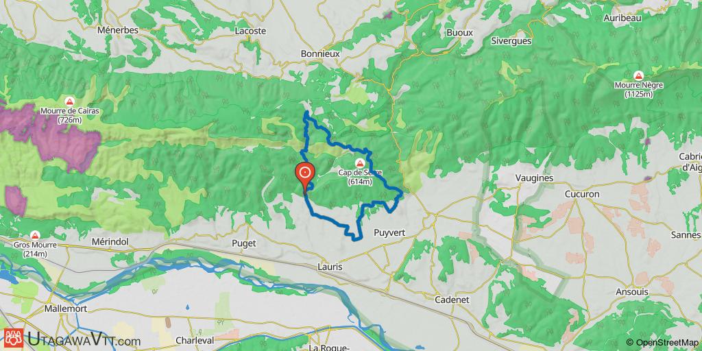 Une boucle sportive dans le petit Luberon au départ de Lauris