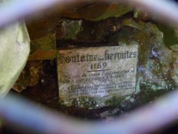 L'Hermitage de Franchard, la Fontaine des Hermites