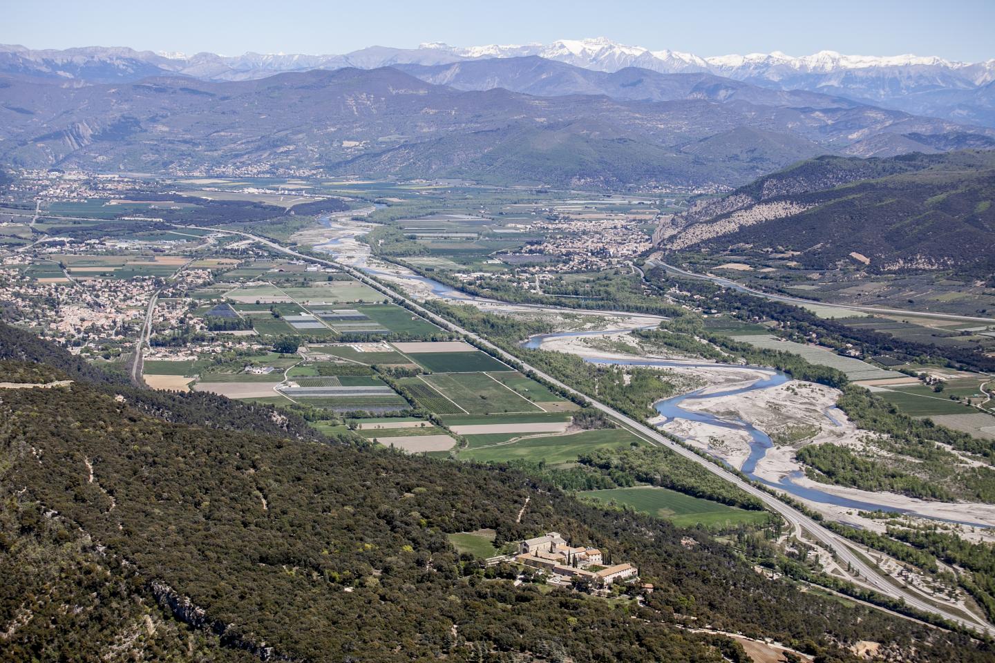 Domaine VTT Provence-Alpes, secteur Val de Durance - Circuit N°9 : Les Iscles - Peyruis