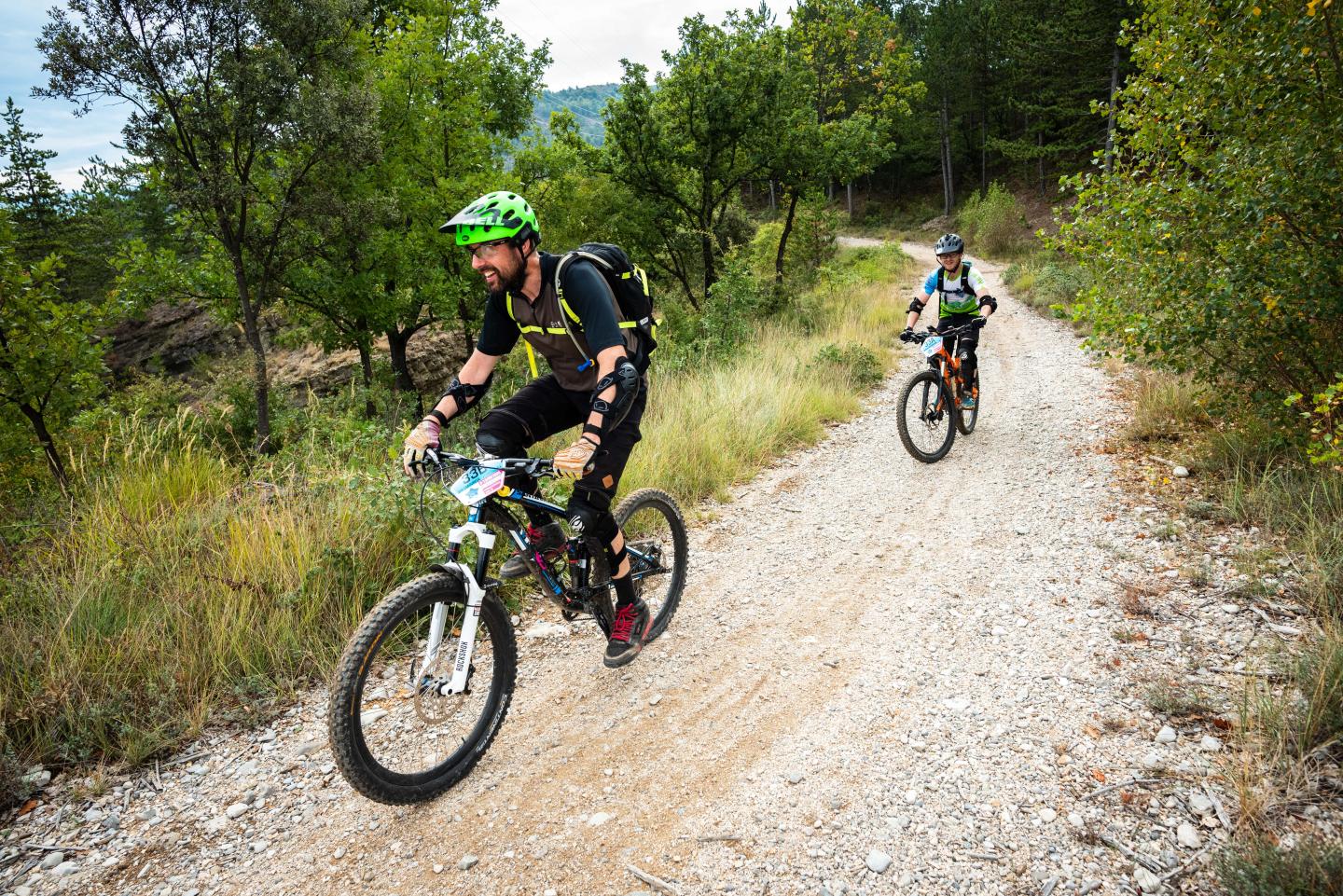 Domaine VTT Provence-Alpes, secteur Val de Durance - Circuit N°12 : La tour de la Fubie - Volonne