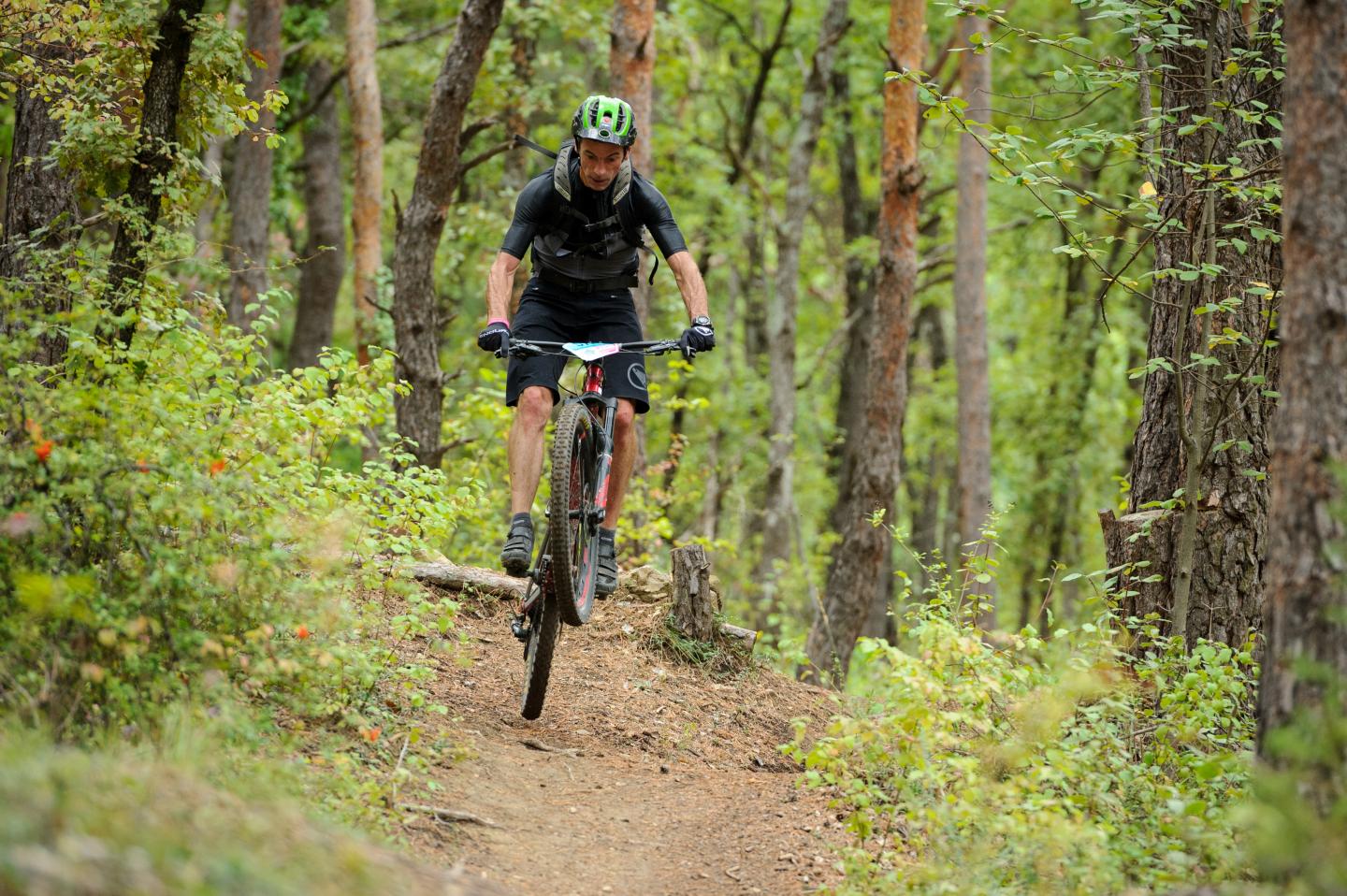Domaine VTT Provence-Alpes, secteur Val de Durance - Circuit N°17 : La chapelle d'Augès