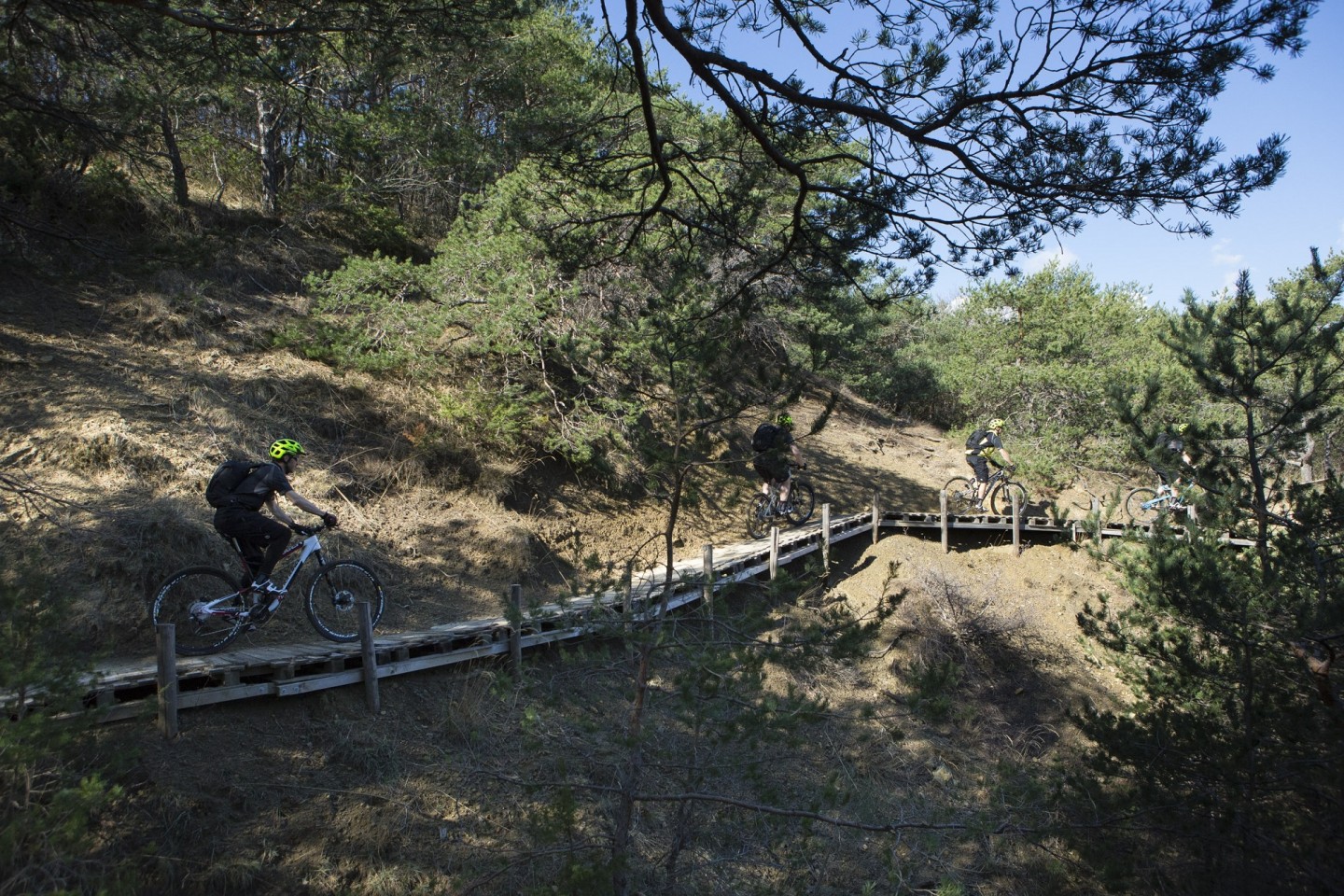 Domaine VTT Provence-Alpes, secteur Val de Durance - Circuit N°20 : Escapade sur Mallefougasse - Peyruis