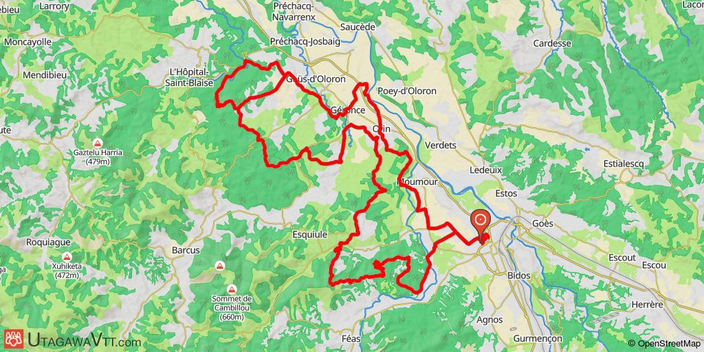 Oloron-Sainte-Marie - Virades 2018 - 60 km