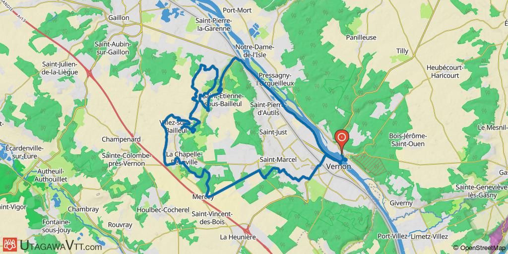 Vernonnaise 2018 - 40 km