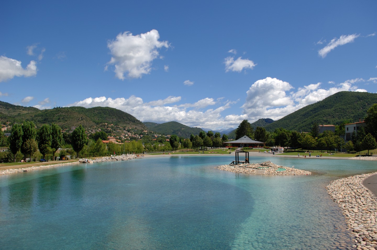 Domaine VTT Provence-Alpes, secteur Digne-les-Bains - Circuit N°1 : Le plan d'eau