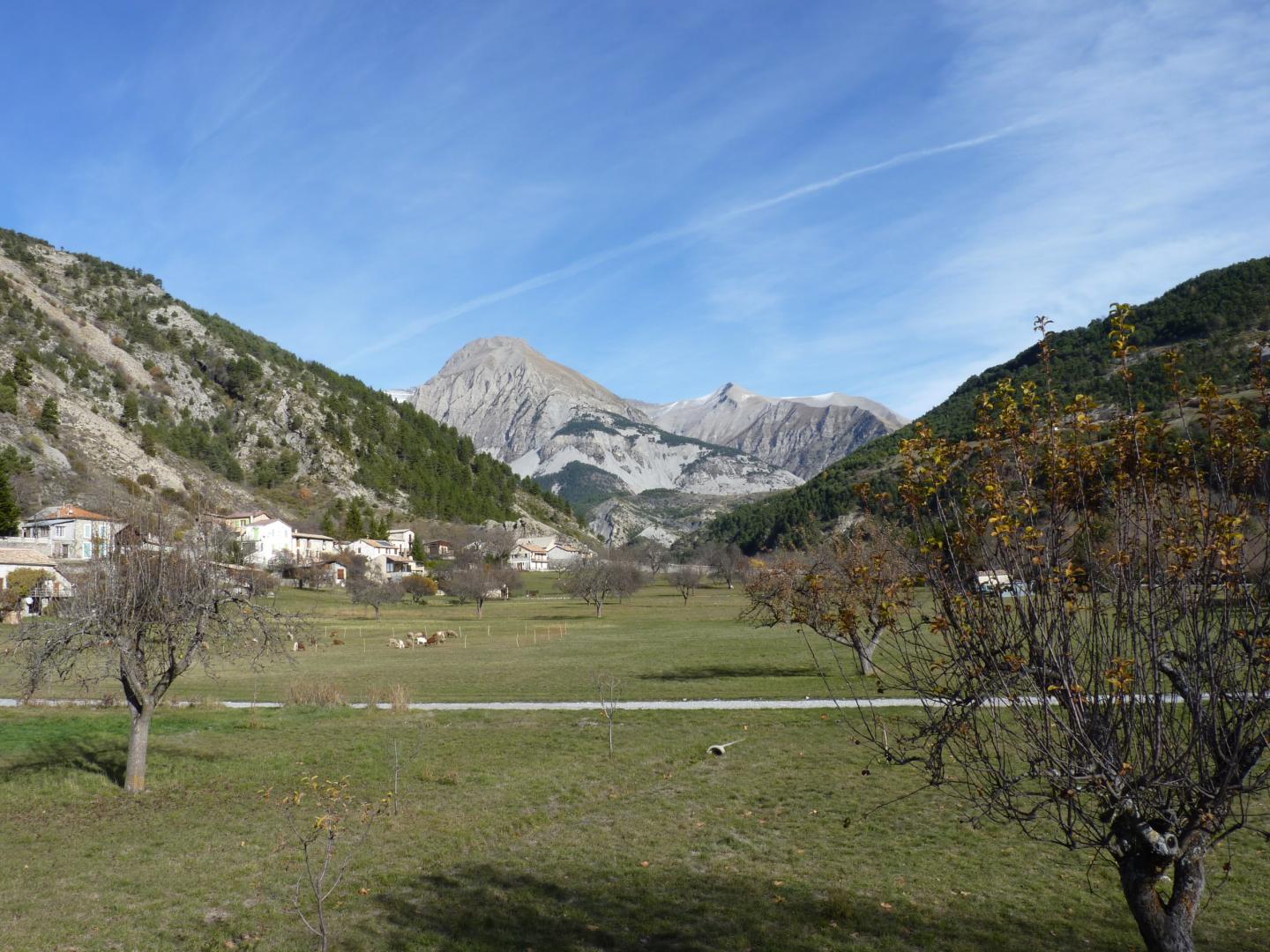 Domaine VTT Provence-Alpes, secteur Digne-les-Bains - Circuit N°14 : le lac des Eaux Chaudes