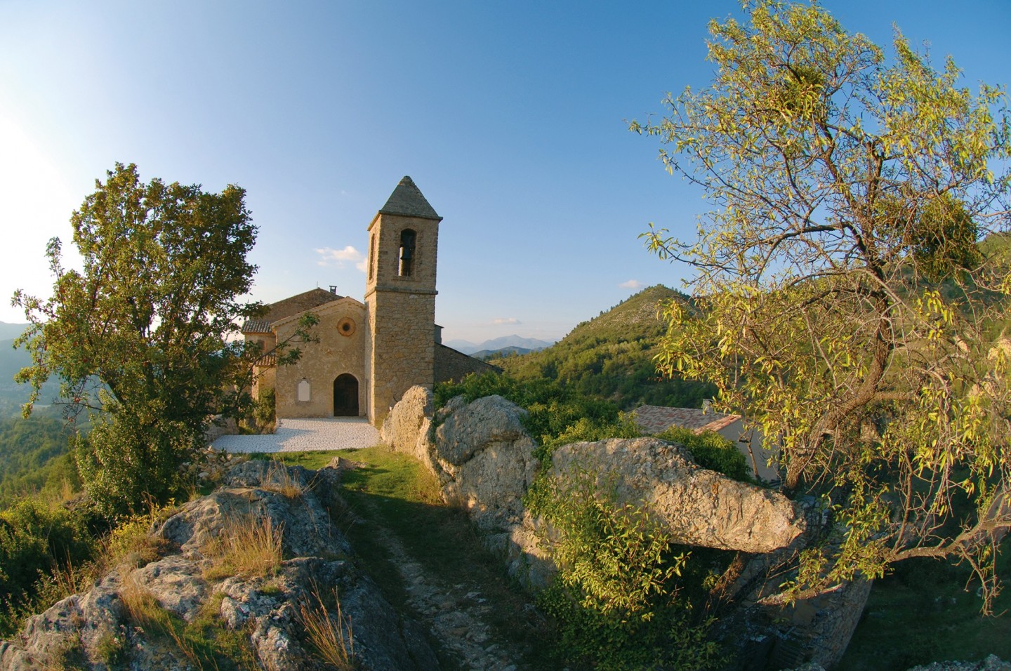 Domaine VTT Provence-Alpes, secteur Digne-les-Bains - Circuit N°9 : Les hameaux de Beynes
