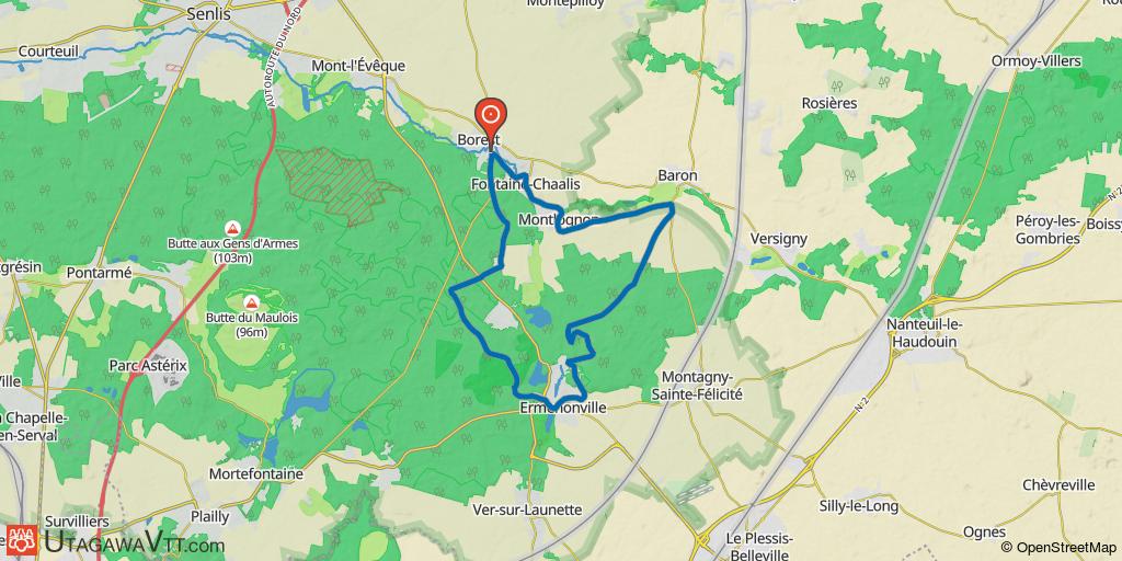 Petit tour en forêt d'Ermenonville