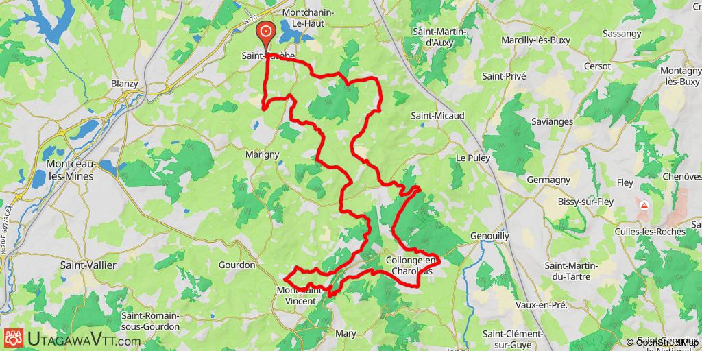 Saint-Eusèbe 2018 - 43 km