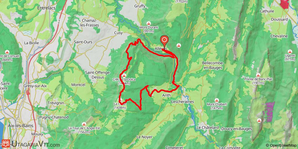 Tour de la montagne de Bange