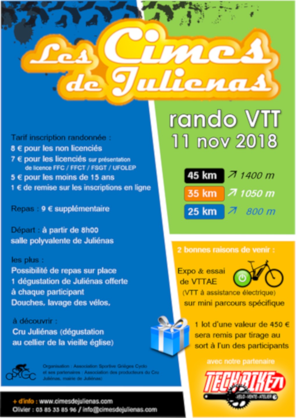 Les Cimes de Juliénas 2018 - 44 km