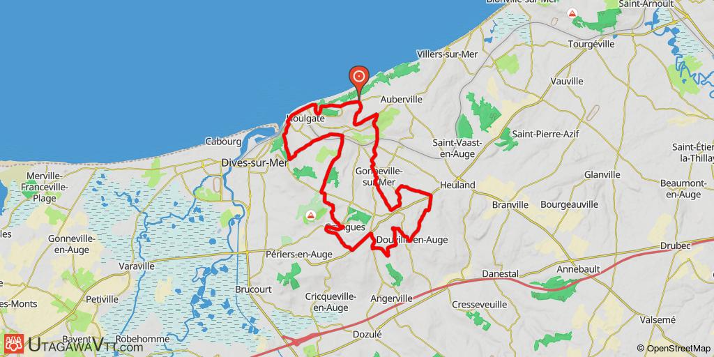 Auberville - Goneville - Douville - Houlgate