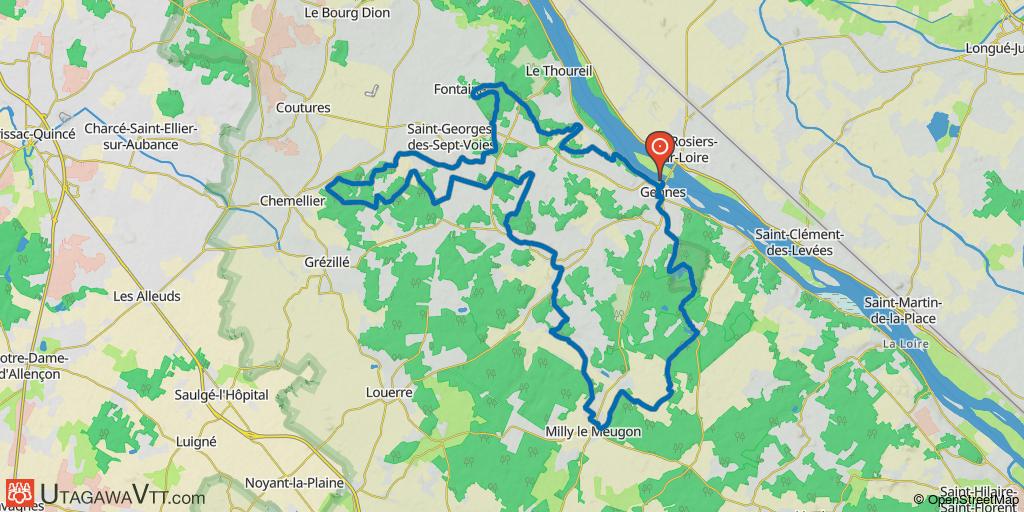Gennes - Rando de la Sorcière 2018 - 43 km