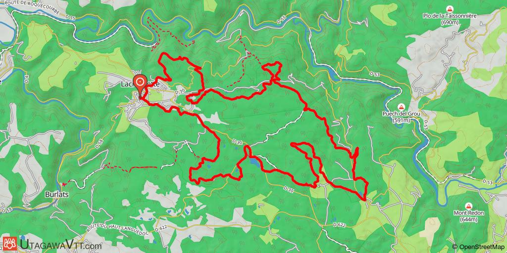 Lacrouzette - Ronde des Rochers 2018 - 33 km