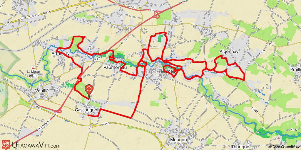 Rando VTT Vouillé 2008